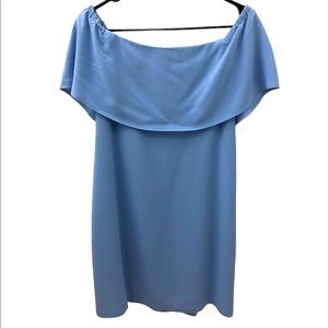 Charles Henry Off the Shoulder Dress